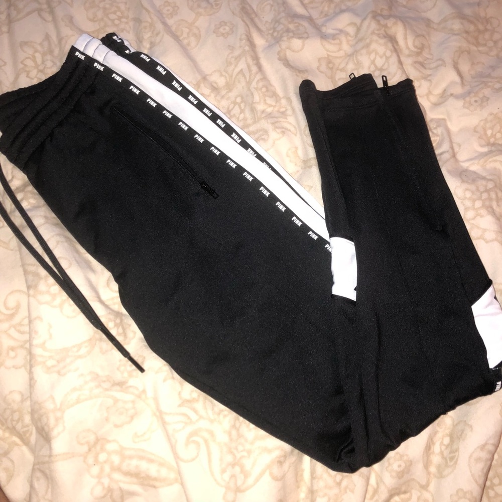 VS PINK TRACK PANTS